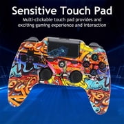 Wireless Controller Compatible with P4/P4 Slim/P4 Pro/Windows PC, Graffiti