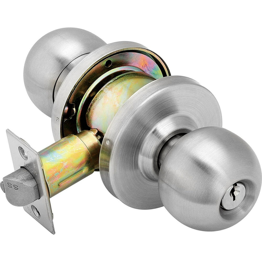 HnF shop Stainless Steel Entry Door Knob Lock Home/Office/Commercial