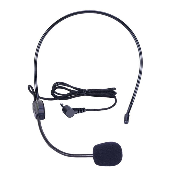 Micrófono con cable, auriculares, sistemas de micrófono, cabeza desgastada, amplificador de volumen para cantar, instructor de Fitness, personas