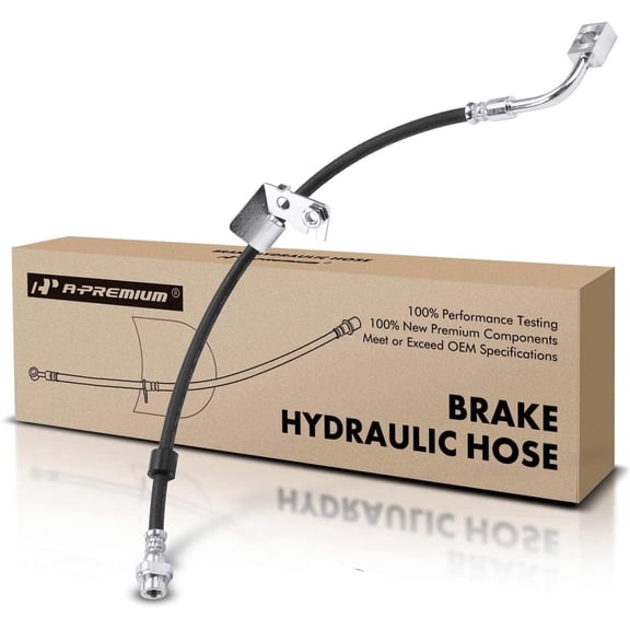 A-Premium Front Driver Side Brake Hydraulic Hose Compatible with Select Dodge Models - Journey 2009-2020 - Replace# 68171893AB