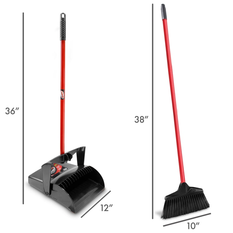 Libman, Lobby Broom and Dustpan Set, 36