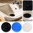 thumbnail image 6 of Silicone Suction Drain Cover, Replacement Bathtub Drain Stopper with Strong Suction, Hair Stopper for Bathroom Sink, Kitchen & Laundry Tub Drains, Universal Tub Drain Stopper, 1Pc(Black,6x6"), 6 of 8