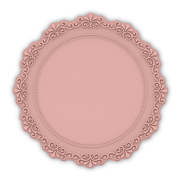 Injueey Mantel Individual de silicona con aislamiento térmico para de comedor, restaurante, cocina, centros de mesa, decoración, regalo de Type3 NO3 Injueey HA059144-02