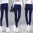 thumbnail image 1 of Pantalones vaqueros de color caramelo para mujer, pantalones pitillo de primavera y otoño, pantalones elásticos ajustados para adelgazar, 1 of 6