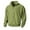 Green, variant on WRKEKC Jackets for Men No Hood Solid Color Fleece Jacket with Zipper Pockets Long Sleeve Casual Outerwear Fall Winter Warm for Men