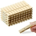 thumbnail image 1 of Pinzas de madera JABINCO (50 unidades) de aproximadamente 7,3 cm de largo, 1 of 7