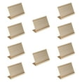 thumbnail image 2 of Soporte para placa de identificación, soporte para letrero, práctico y resistente soporte para letrero de mesa, etiqueta de precio Dorado, 2 of 9