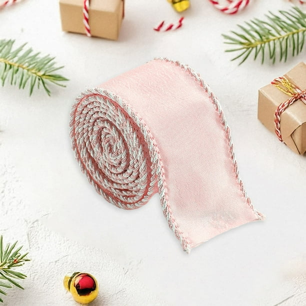 Christmas Ribbon Decorative Ribbon Christmas Red Ribbon Bow Ambiance Supplies Gifts