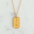 thumbnail image 4 of Additional Rectangle Gold Tag Charm, 4 of 5