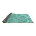 thumbnail image 2 of Ahgly Company Indoor Rectangle Oriental Turquoise Blue Industrial Area Rugs, 5' x 7', 2 of 4