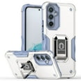 thumbnail image 1 of Case for Samsung Galaxy S24 Plus,Shockproof Rubber Ring Holder Kickstand Case Military Grade Protection Dual Layers Back Cover For Galaxy S24 ,Blue, 1 of 9