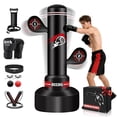 thumbnail image 1 of Bolsa de boxeo independiente JUOIFIP de 70'' con guantes, bomba y cuerda, 1 of 8