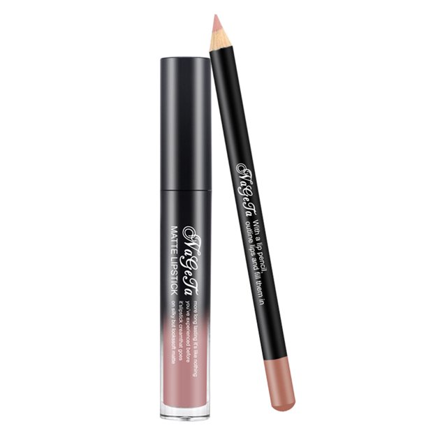 Matte Lipsticks with Lip Liners, Durable Lip Gloss, Long Lasting Non-Stick Cup, Non-Fade, Water Proof, Highly Pigmented Velvet, Lip Gloss Set Beauty Cosmetics