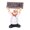 B, variant on KGJQ Cafe Character Figurine, with Blackboard Decor, Resin Cartoon Chef Figurine Ornament, for Kitchen Restaurant or Home Decor