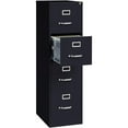 thumbnail image 5 of Scranton 4 Drawer 22" Deep Letter File Cabinet in Black, Fully Assembled, 5 of 14
