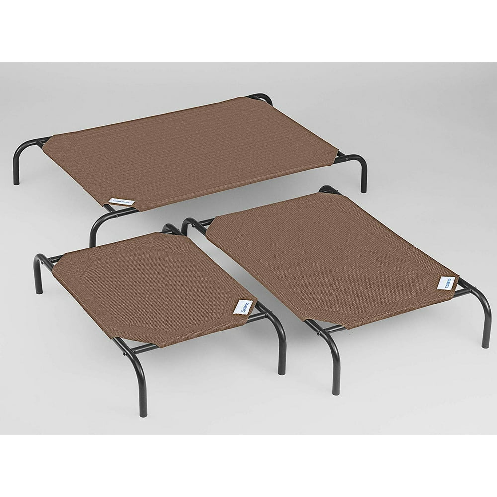 The Original Coolaroo Elevated Pet Bed, Medium, Nutmeg