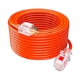 thumbnail image 2 of Maximm Rallonge avec Verrouillage - Indicateur d'Alimentation Éclairé l 100 Pieds l (Orange) Calibre 14, SJTW, Rallonge Extérieure Robuste, 2 of 4