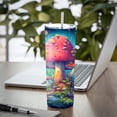 thumbnail image 6 of Waldeal Multi Mushrooms Tumbler with Lid, 20oz Stainless Steel Vacuum Insulated Travel Cup Coffee Mug, 6 of 9