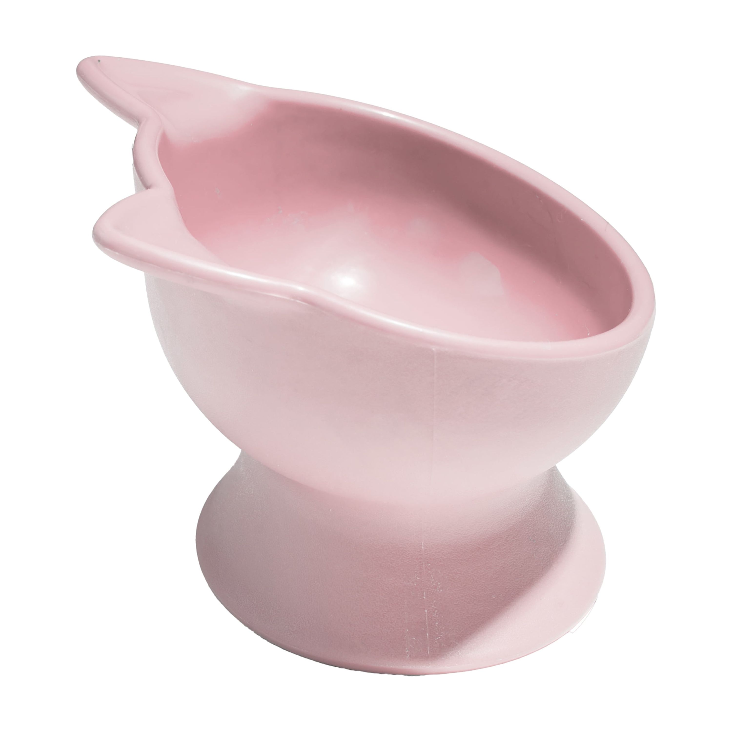 Vibrant Life Plastic Elevated Cat Ear Feeding Bowl, Pink