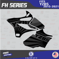 thumbnail image 3 of Kalair GFX Graphics Kit for Yamaha YZ85 (2019-2021) Fh Series, 3 of 5