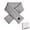 Gray, variant on ASTRAEA Heated Scarf with Power Bank, USB Rechargeable Winter Neck Heating Pad with 3 Temp Settings for Men and Women, Gray
