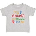 thumbnail image 3 of Inktastic My Abuela and Abuelo Love Me Boys or Girls Baby T-Shirt, 3 of 5