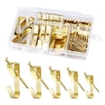 thumbnail image 4 of Kit para colgar cuadros Strade Fareast Limited 130 piezas ganchos de metal, 4 of 8