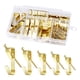 thumbnail image 4 of 130 piezas de perchas para cuadros, kit para colgar cuadros, accesorios de metal, ganchos profesionales para colgar cuadros, perchas de arte para ropa, 4 of 9