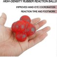 thumbnail image 3 of Agility and Speed Reflex Training - 6-Pack Reaction Ball Rubber Reaction Pinball, 3 of 5