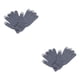 thumbnail image 2 of Guardurnaity 1 par de guantes de invierno para mujer, tejido artesanal, cubierta de mano, accesorio de ropa, cubiertas para los dedos, guante de gris claro 2piezas, 2 of 6