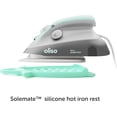 thumbnail image 5 of oliso M3Pro Project Steam Iron with Solemate - for Sewing, Quilting, Crafting, and Travel | 1000 Watt Ceramic Soleplate Steam Iron | Pistachio, 5 of 7