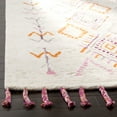 thumbnail image 3 of SAFAVIEH Casablanca Tiana Southwestern Shag Area Rug, Ivory/Multi, 4' x 6', 3 of 6