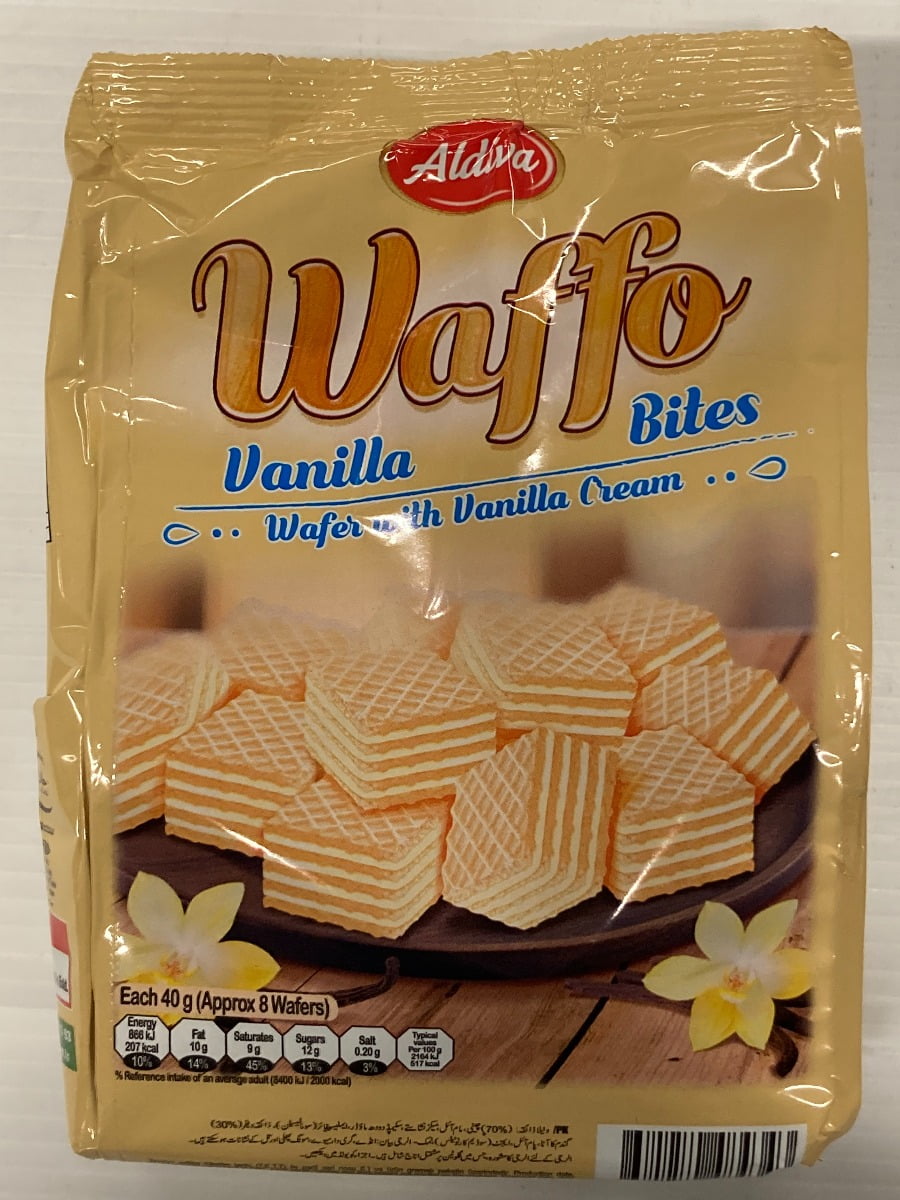 Aldiva Wafer with Vanilla Cream Bites 11.28 oz