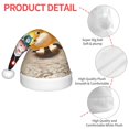 thumbnail image 4 of Sigee Pikmin (56) for Kid Santa Hat Toddler Christmas Hat Soft Plush Xmas Santa Hat Unisex for Christmas New Year Festive Holiday Party Supplies, 4 of 6