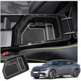 thumbnail image 2 of Center Console Tray Compatible 2022+ Kia Ev6 Armrest Storage Box, White, 2 of 5