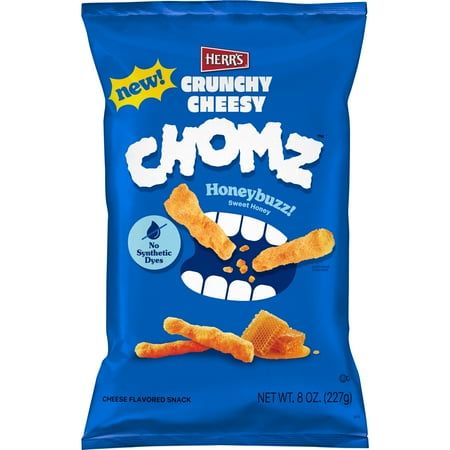 Herr's Crunchy Cheesy Chomz™ Honeybuzz! Sweet Honey Flavored Cheese Sticks 8oz