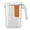 B-2.6L/88oz-White, variant on AZXY 2.6L/88oz Plastic Water Pitcher with Lid & Filter, BPA-Free Fridge Door Cold Brew Carafe with Handle for Iced Tea, Juice, Lemonade, White