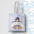 thumbnail image 2 of Bolso de lona Kawaii Sanrio Cinnamoroll para mujer, bolso de hombro pequeño y fresco, bolso de compras Simple para estudiantes, 2 of 4