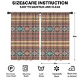 thumbnail image 2 of Blackout Kids Curtains,Orange Paisley Pattern Childrens Insulated Curtains Set Of 2,Bedroom Essentials,Toddler Room Decor 52x84in(132x213cm), 2 of 5