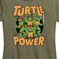 thumbnail image 2 of Teenage Mutant Ninja Turtles - Turtle Power - Women's Short Sleeve Graphic T-Shirt, 2 of 5