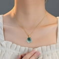 thumbnail image 3 of 14K Gold Cat Claw Jade Necklace, Natural Grade A Jade Necklace - Perfect Birthday and Mother's Day Gift for Mother, Wife and Girlfriend, 3 of 5