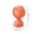 thumbnail image 2 of BotaniNest Portable USB Desk Fan With Flexible Gooseneck Quiet For Home Computer Laptop, 2 of 3