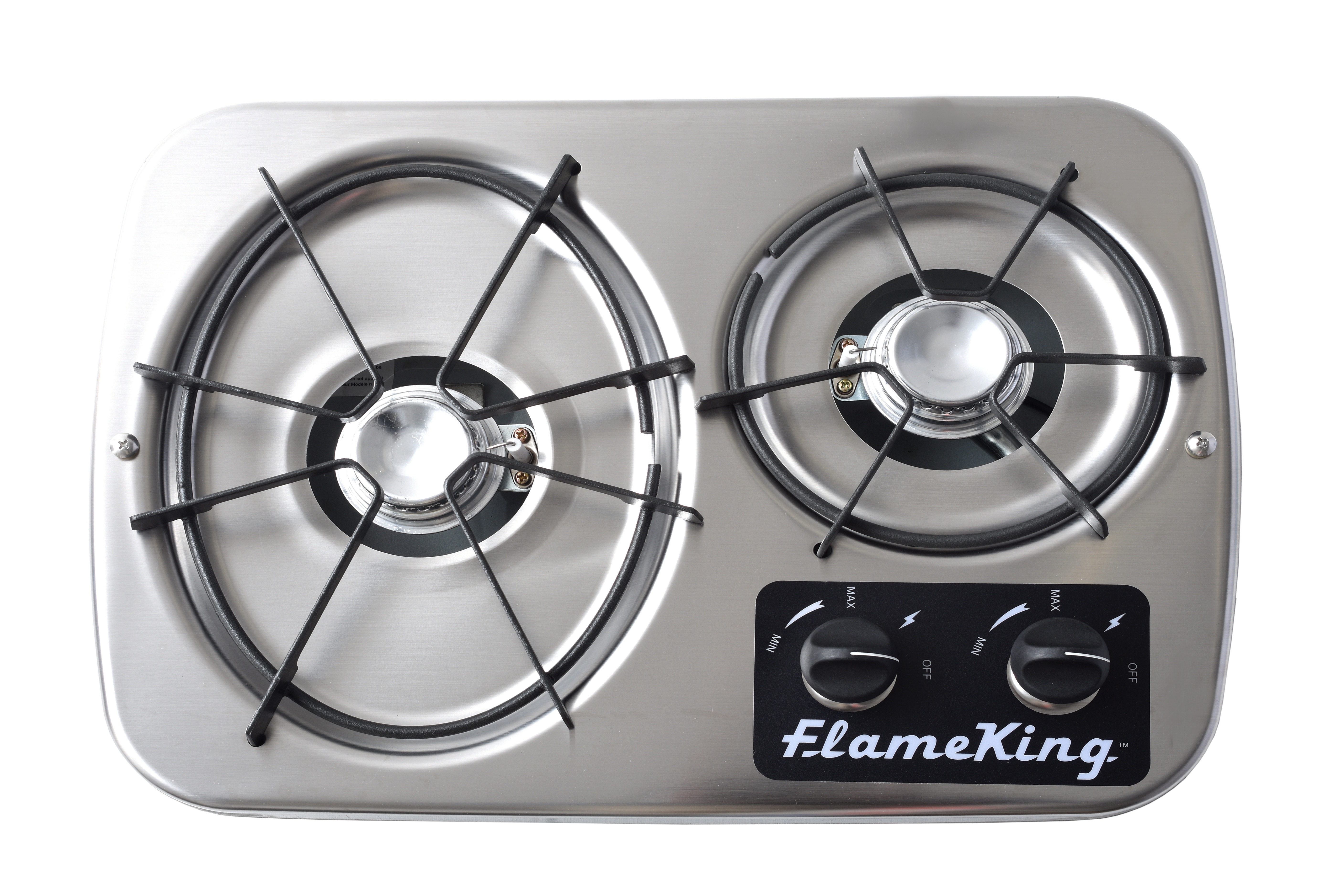Buy 2Burner DropIn RV Cooktop Stove, includes Cover Online at Lowest