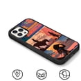 thumbnail image 2 of Compatible with iPhone 13 Pro case cute handsome denim pattern mobile phone case soft TPU fashion design, 2 of 4