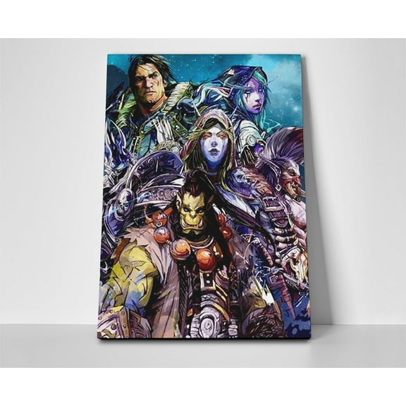 World of Warcraft Poster or Wrapped Canvas