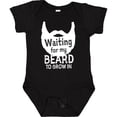 thumbnail image 3 of Inktastic Waiting for My Beard to Grow in Boys Baby Bodysuit, 3 of 5