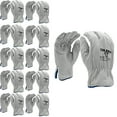 thumbnail image 1 of 10-Pack of Cordova 8505M Caliber-GT Grain Goatskin Driver Work Gloves, HPPE/Steel Fabric Lined, Keystone Thumb, ANSI Cut Level A5, Medium, 1 of 2