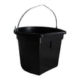 thumbnail image 4 of Bandeja de alimento para caballos,Comedero para caballos con asas,gran capacidad,20 l,Comedero para perros versátil para perros y caballos,Cubo de alimentación para ganado Fácil de instalar, 4 of 9