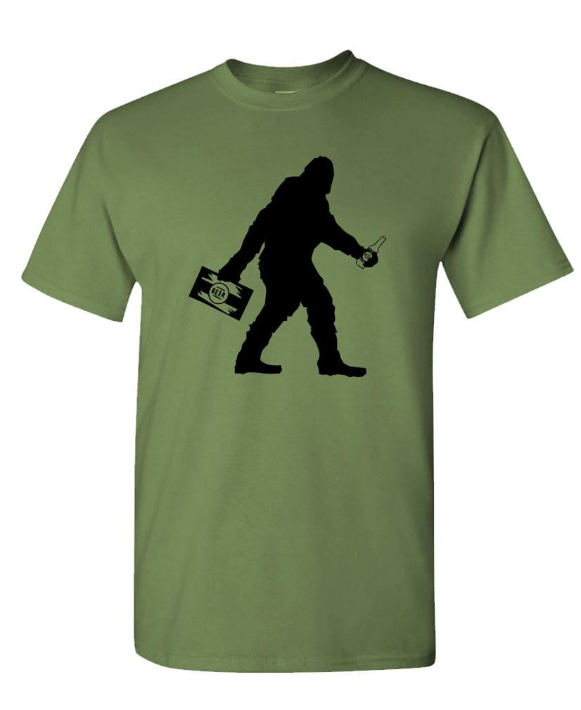 sasquatch button up shirt