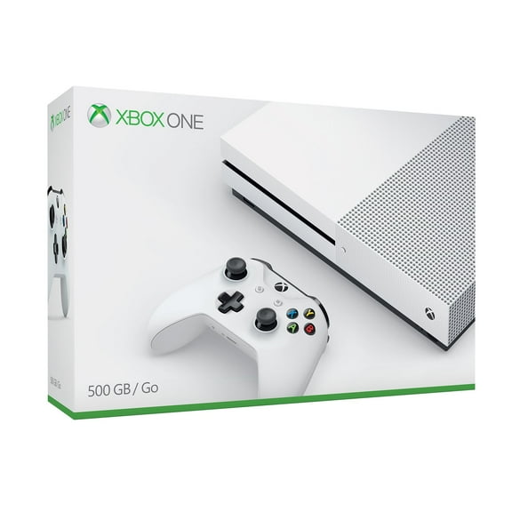 Pre-Owned Used Xbox One S Console with Xbox One Wireless Controller 500GB - Columbia, White